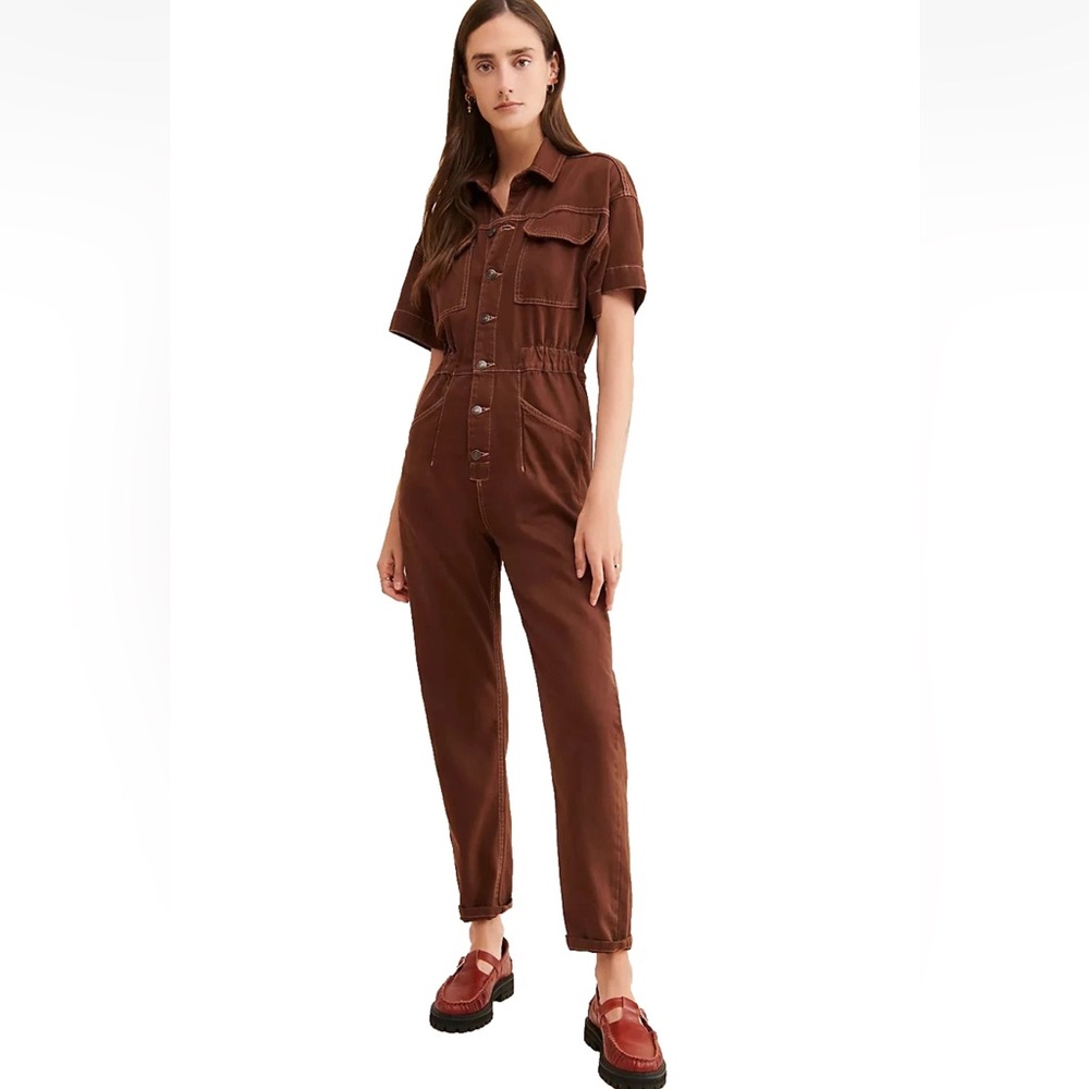 Free people Marci Jumpsuit  (Pinecone) - Picture 5 of 7